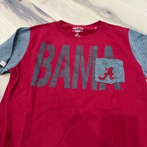 Kids Red and Gray BAMA Shirt